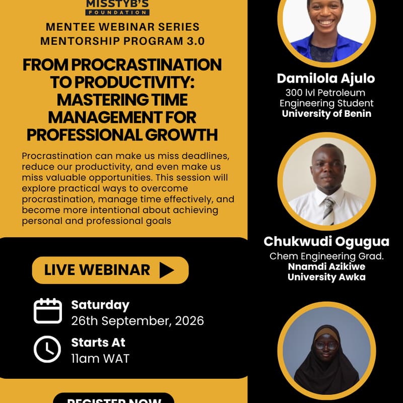 Cover Image for From Procrastination to Productivity: Mastering Time Management for Professional Growth
