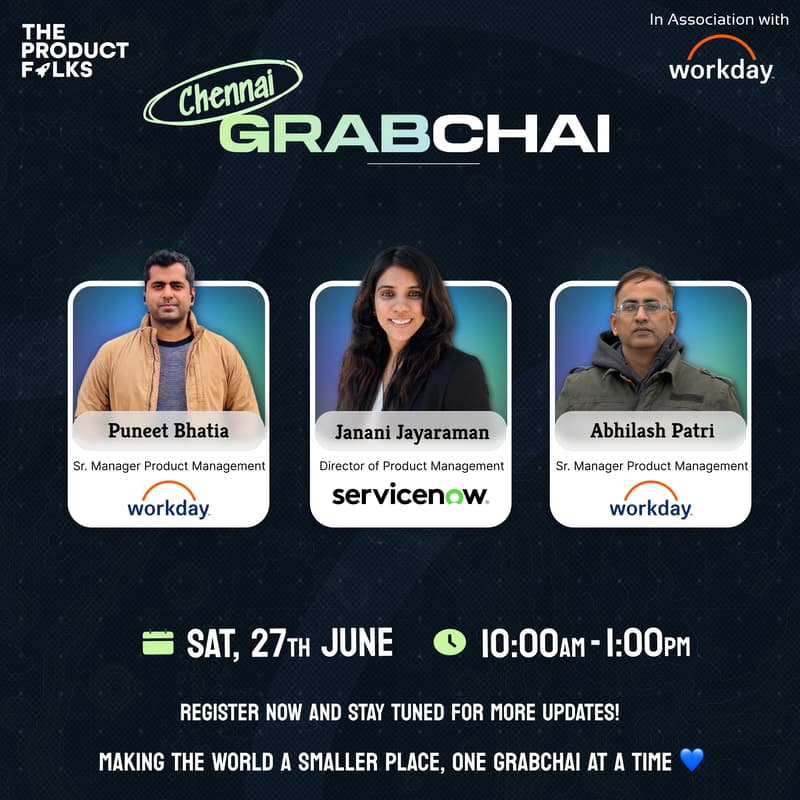 Cover Image for Grabchai Chennai- June 27th Edition