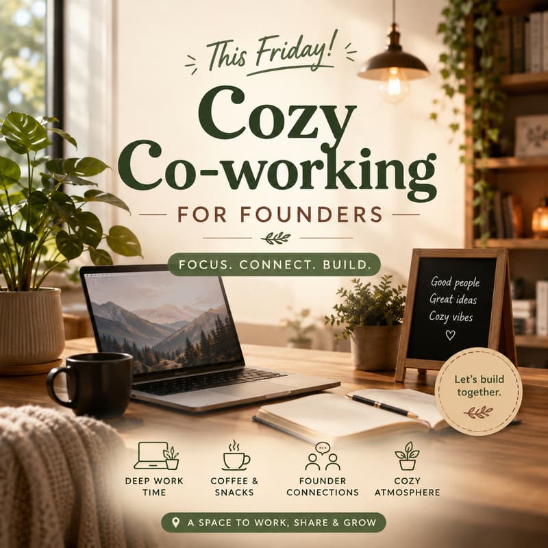 Cover Image for Co-working Day For Founders