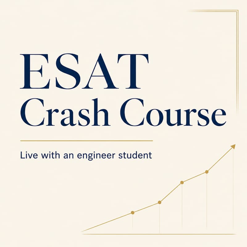 Cover Image for ESAT Crash Course · Live with an Engineer
