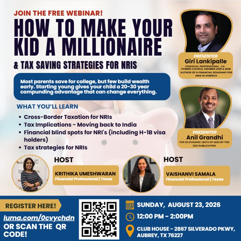 Cover Image for HOW TO MAKE YOUR KID A MILLIONAIRE & TAX SAVING STRATEGIES