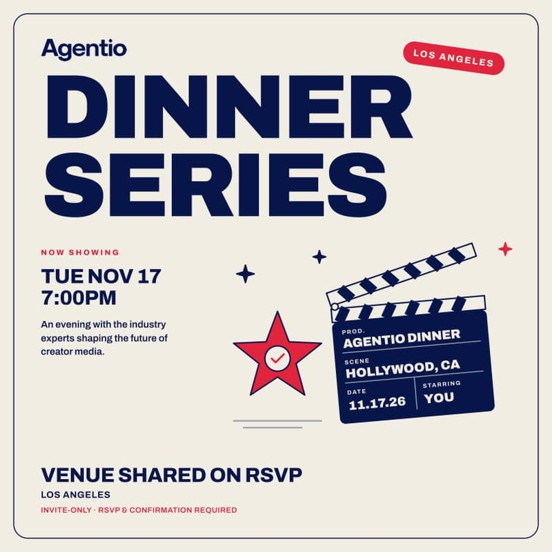 Cover Image for Agentio Dinner Series: LA