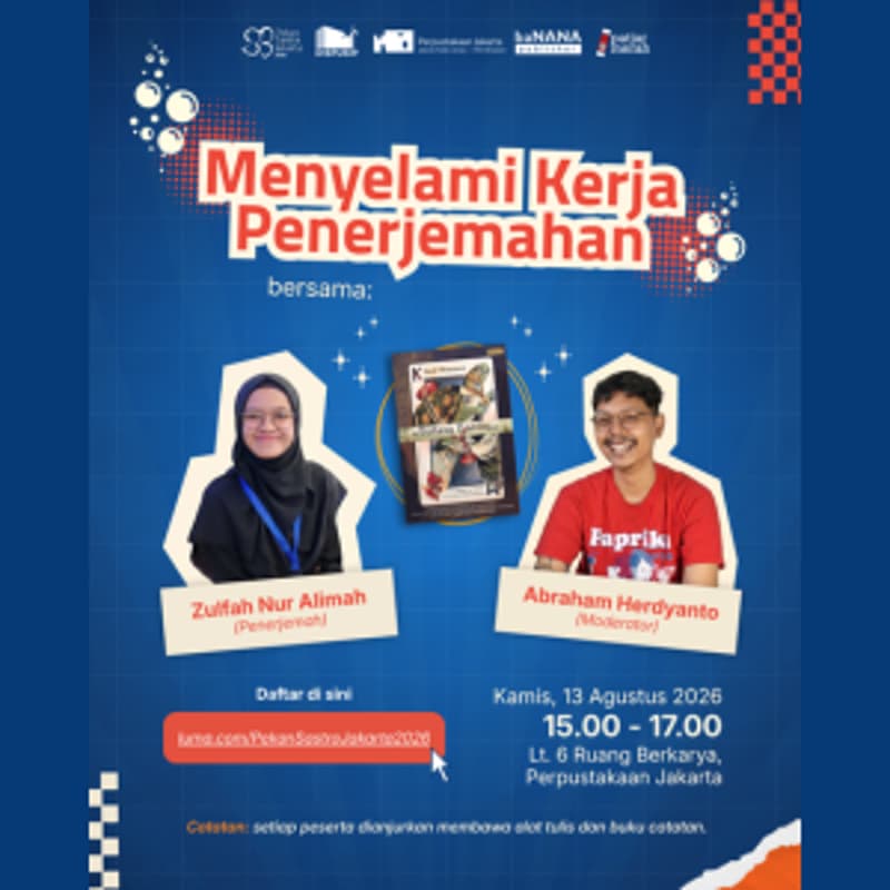 Cover Image for Menyelami Kerja Penerjemahan bersama Zulfah Nur Alimah dan Abraham Herdyanto