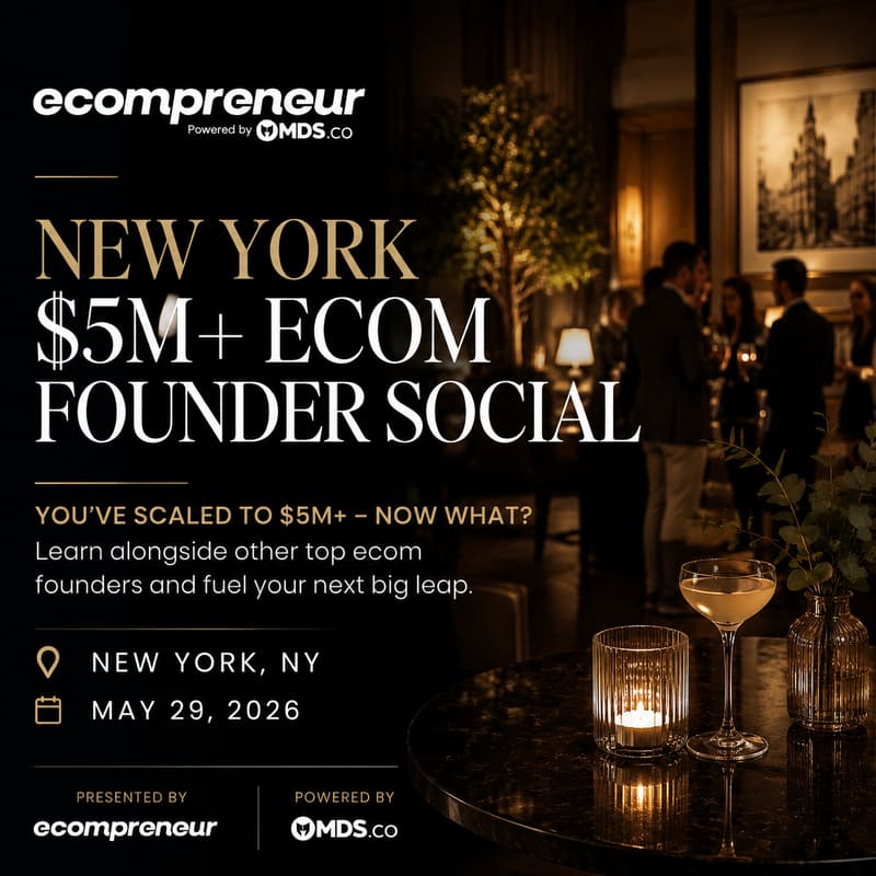 Cover Image for New York Ecom Founder Social May 2026