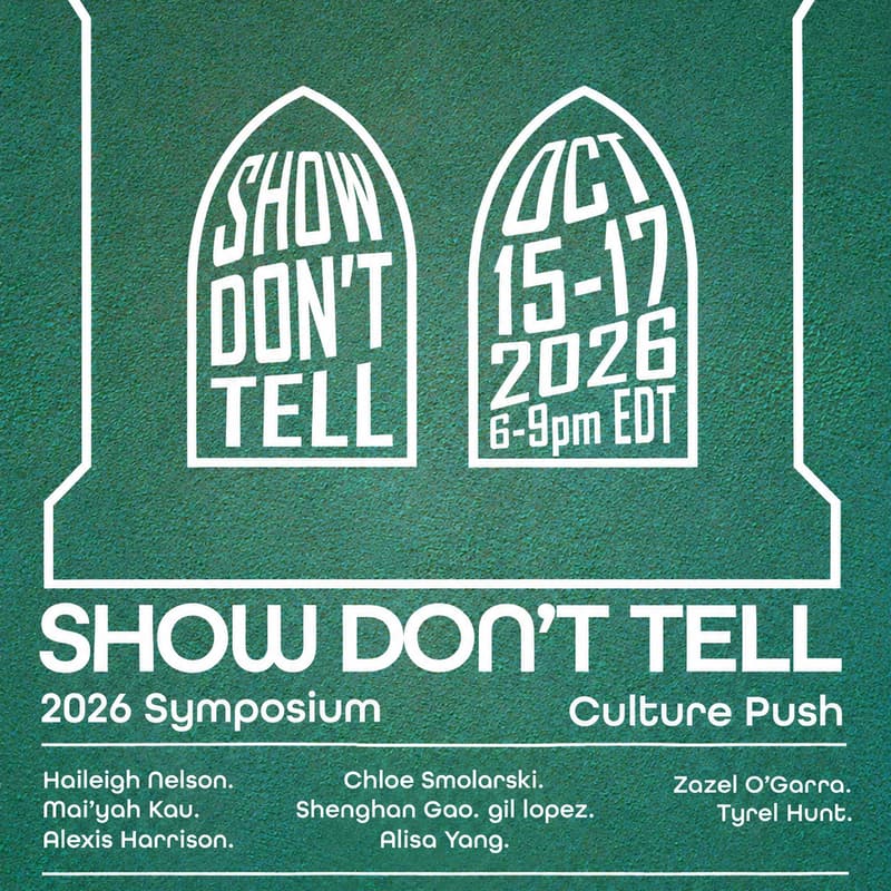 Cover Image for Show Don't Tell 2026: around us // inside us