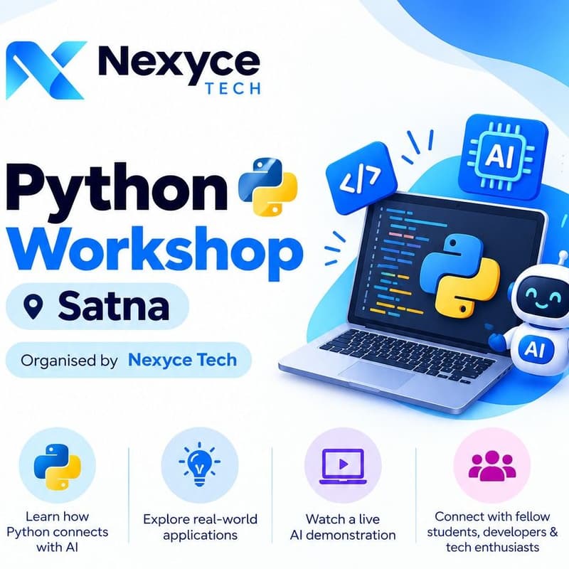 Cover Image for Python Workshop Satna