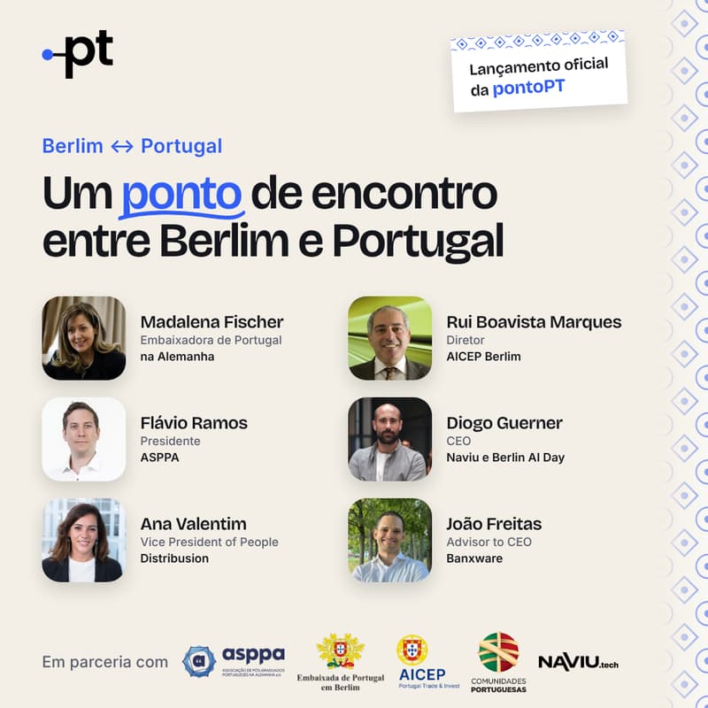 Cover Image for Portugueses em Tech: 1.º encontro em Berlim