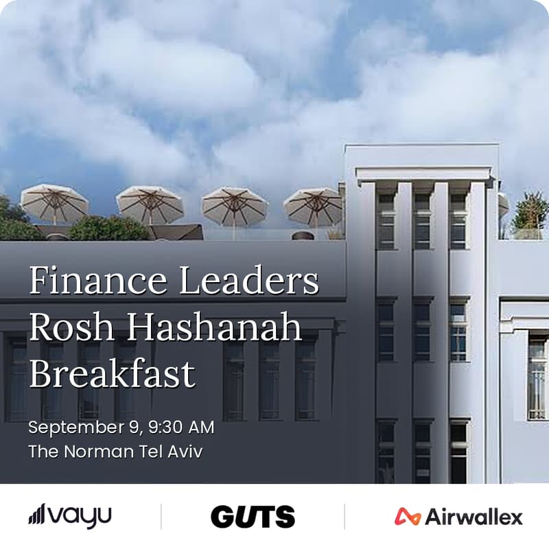 Cover Image for Finance Leaders Rosh Hashanah Breakfast