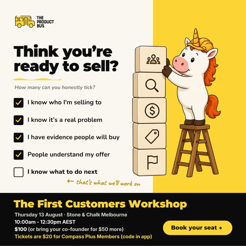 Cover Image for The First Customers Workshop