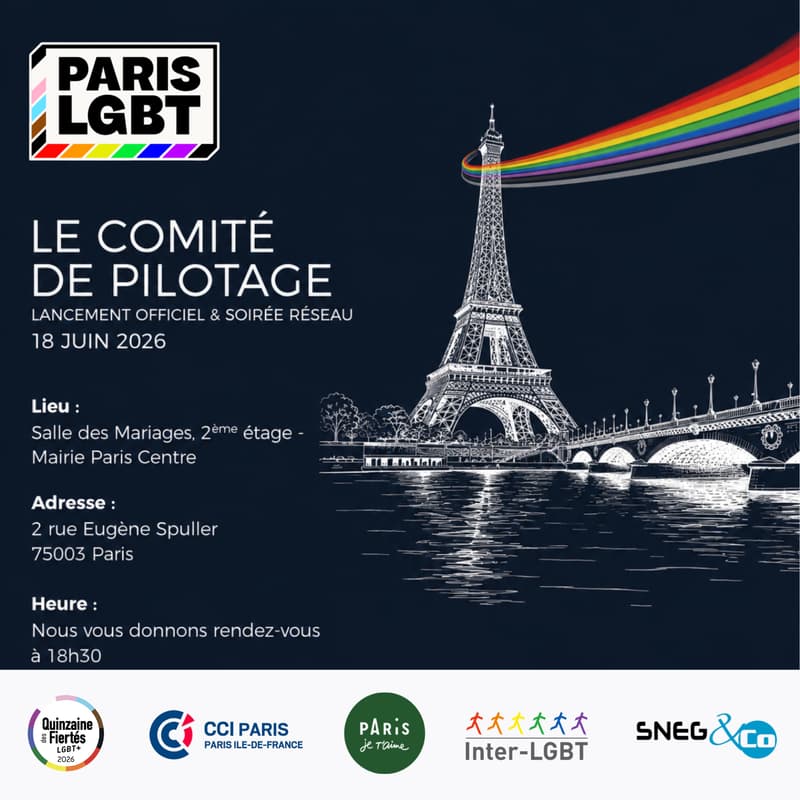 Cover Image for Lancement Comité de Pilotage Tourisme LGBT+