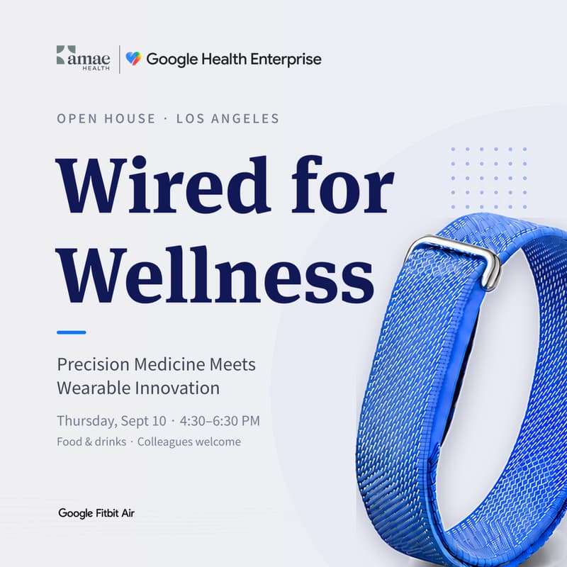 Cover Image for Amae Health Presents Wired for Wellness: Precision Medicine Meets Wearable Innovation