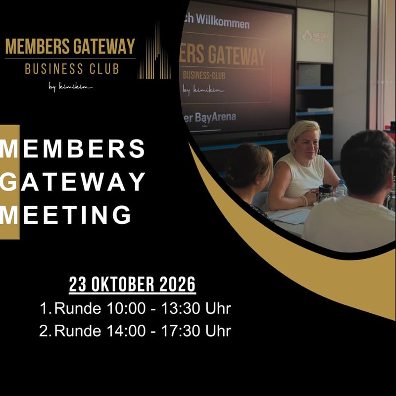Cover Image for Members Gateway Meeting 14 Uhr