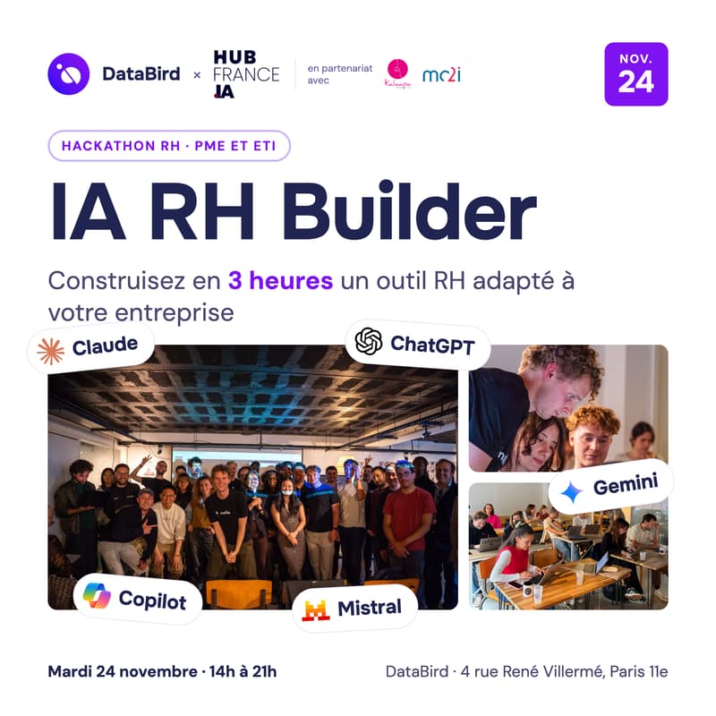 Cover Image for IA RH Builder session : construisez en 3 heures un outil RH adapté à votre entreprise