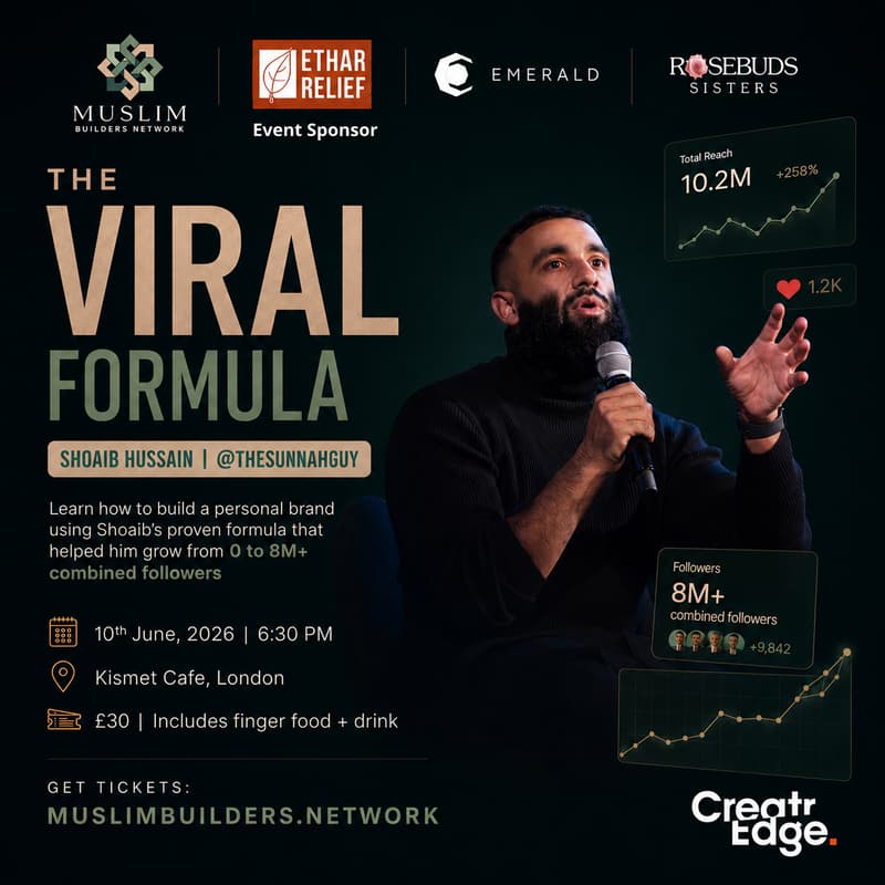 Cover Image for The Viral Formula | Personal Branding Workshop With The Sunnah Guy