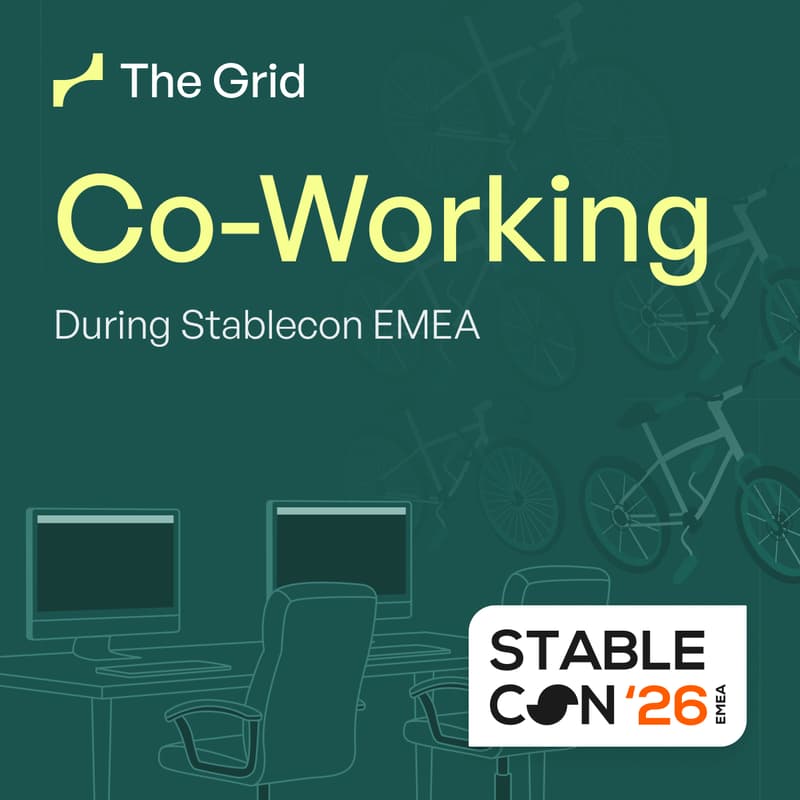 Cover Image for Co-working with The Grid Before/After Stablecon