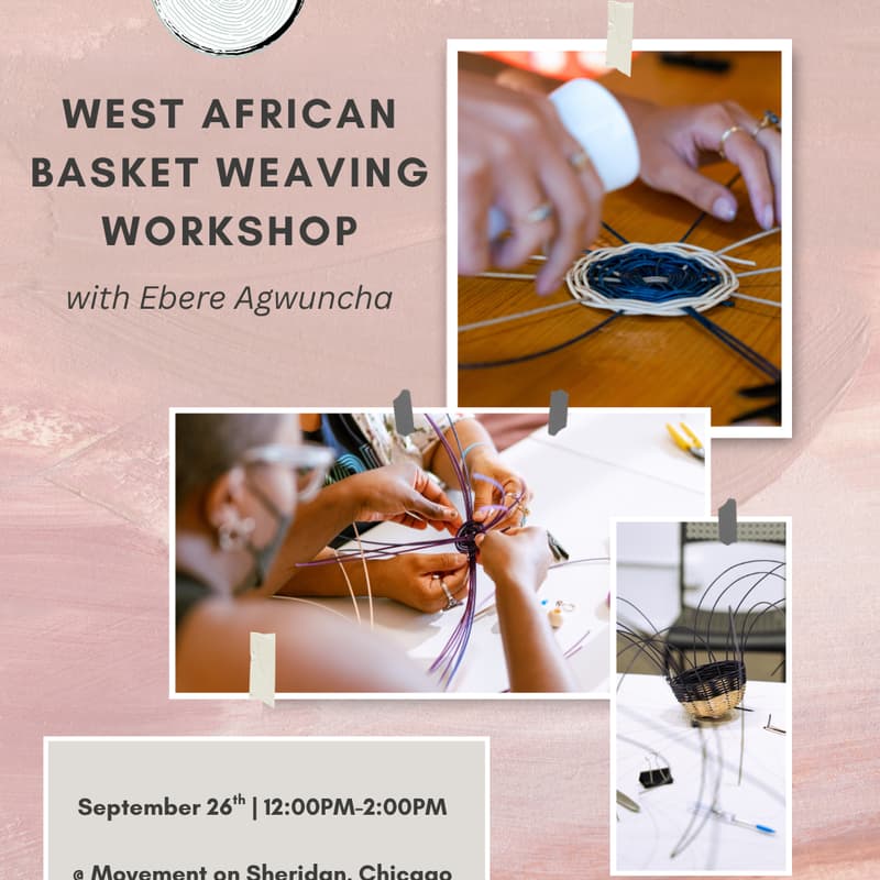 Cover Image for West African Basket Weaving Workshop