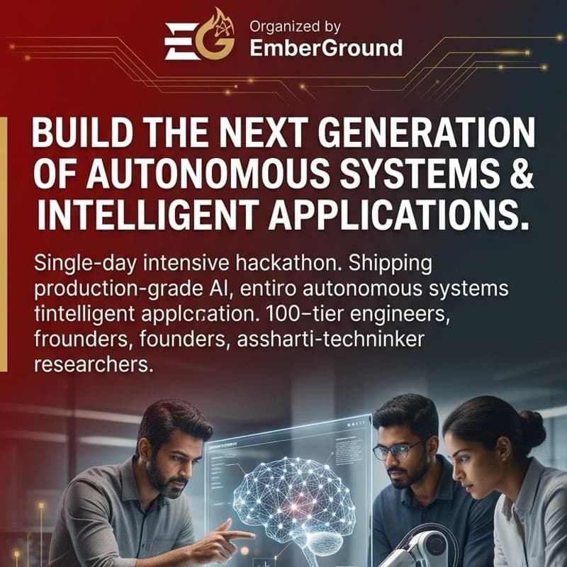 Cover Image for EmberGround AI Hackathon 2026 | Bangalore