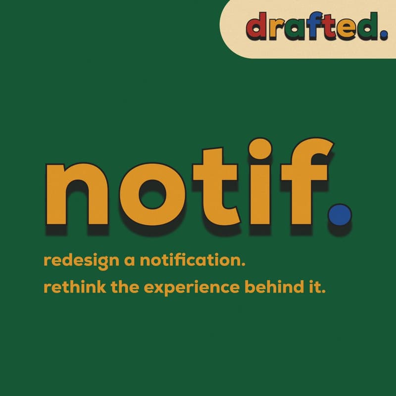 Cover Image for notif. by drafted.