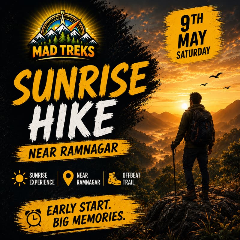 Cover Image for OFFBEAT Sunrise Hike | Saturday 09th May🌄