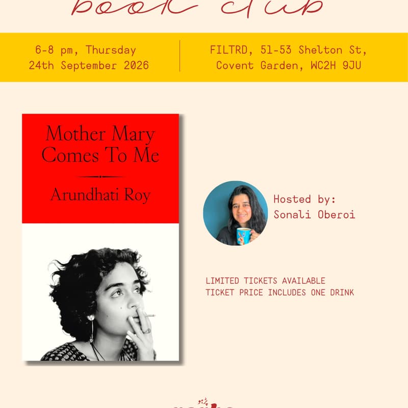 Cover Image for BOOK CLUB: Mother Mary Comes To Me by Arundhati Roy