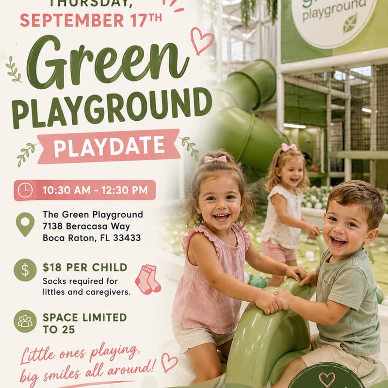 Cover Image for Green Playground Playdate