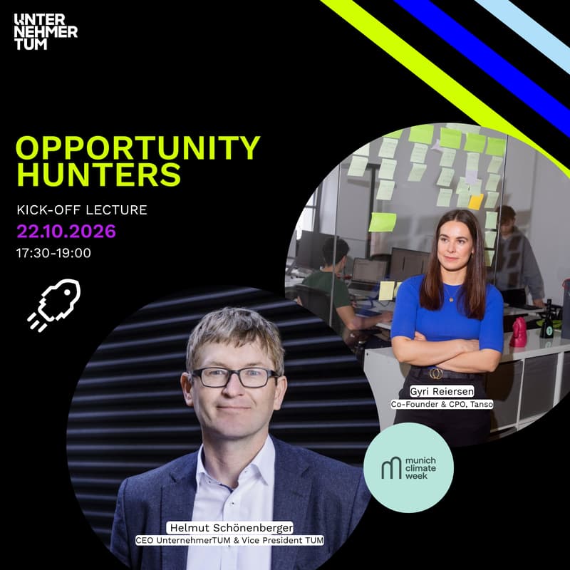 Cover Image for Opportunity Hunters Kick-off | How can we identify meaningful entrepreneurial opportunities within climate-related challenges?