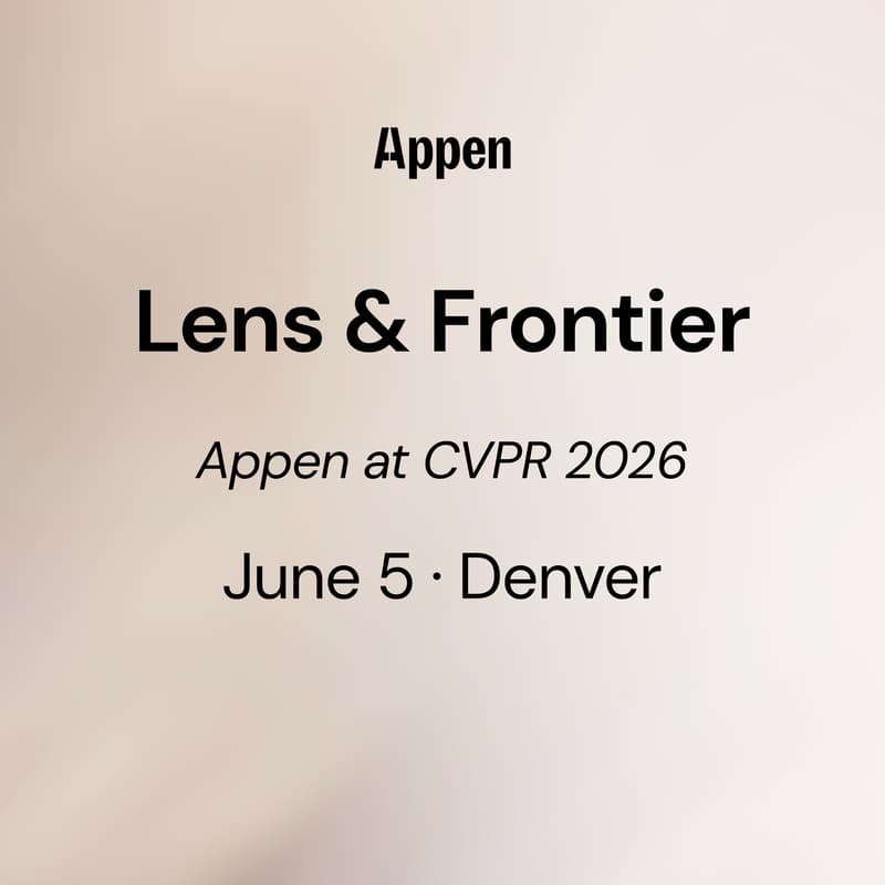 Cover Image for Lens & Frontier - Appen Happy Hour at CVPR
