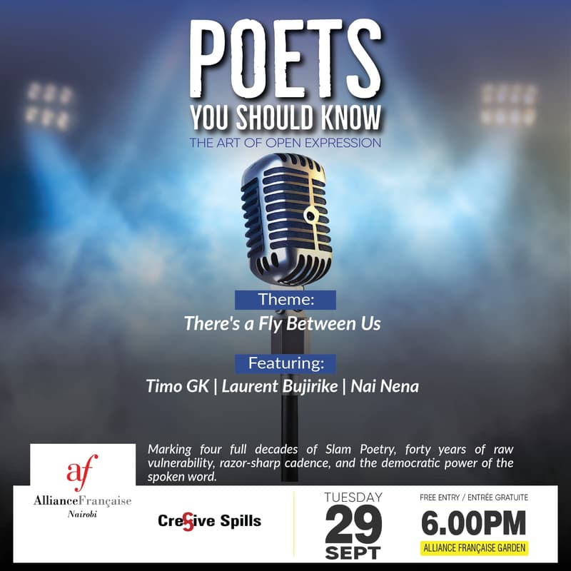 Cover Image for Poets You Should Know:There is a Fly Between Us