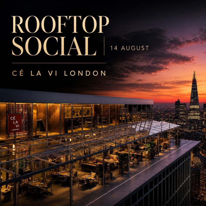 Cover Image for Summer Rooftop Party | CÉ LA VI London