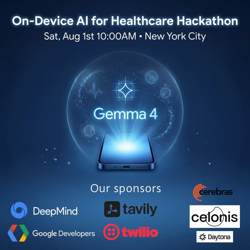 Cover Image for Build with Gemma NYC: On-Device AI for Healthcare