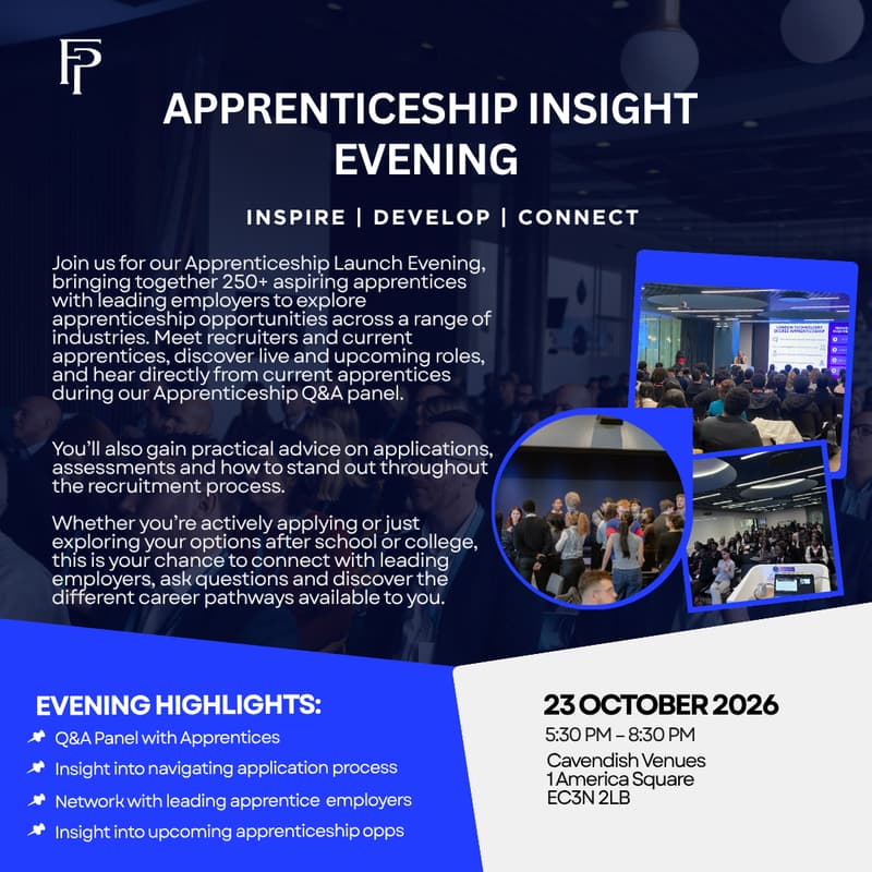 Cover Image for Apprenticeship Launch Insight Evening