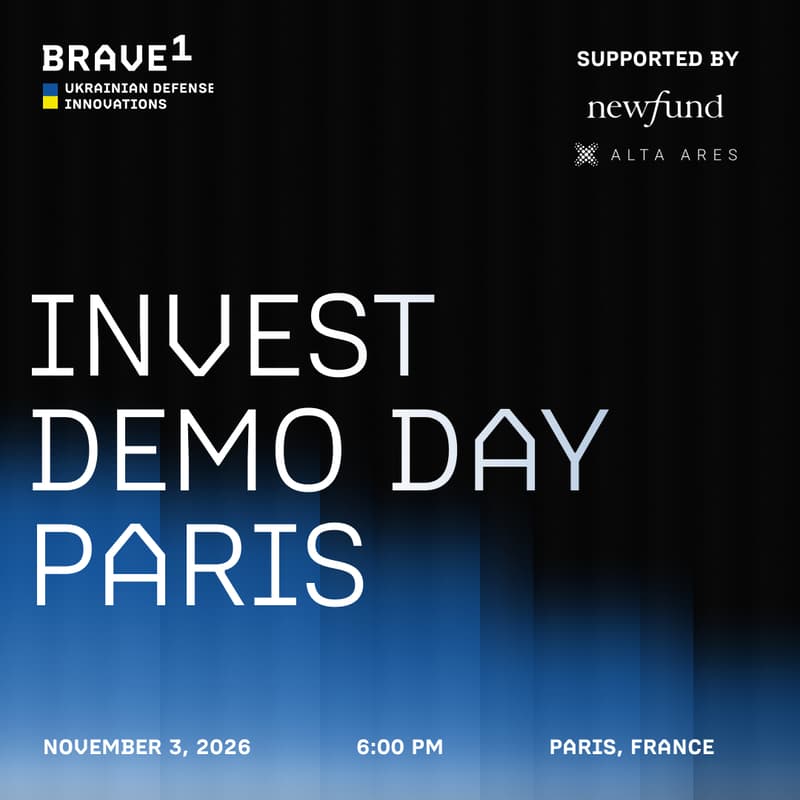 Cover Image for BRAVE1 Invest Demo Day Paris