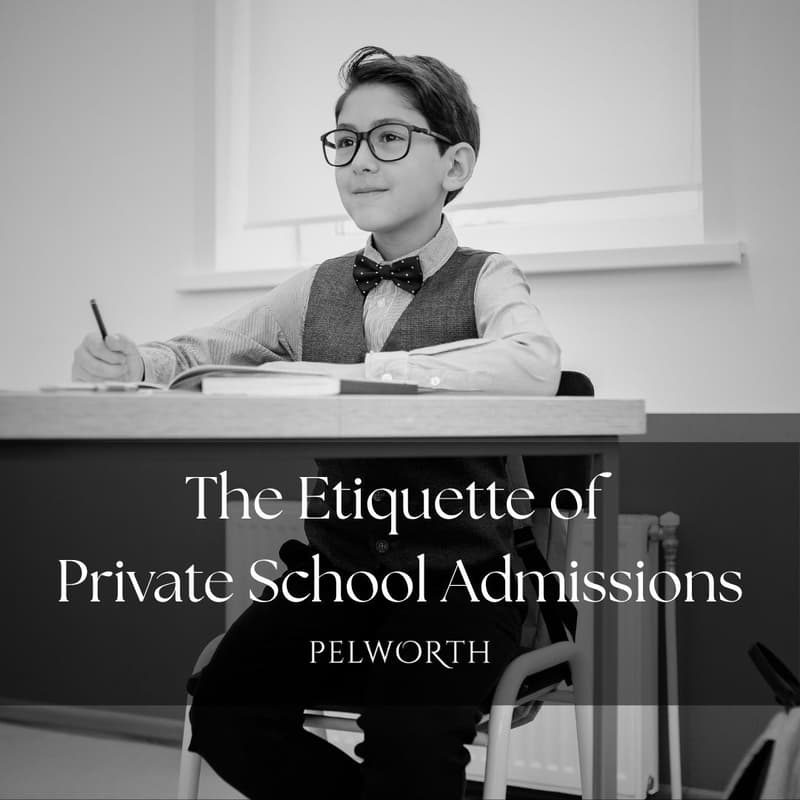 Cover Image for The Etiquette of Private School Admissions ⋆ LIVE Online Prep Class ⋆ For Parents and Guardians ⋆ 1.5 Hours