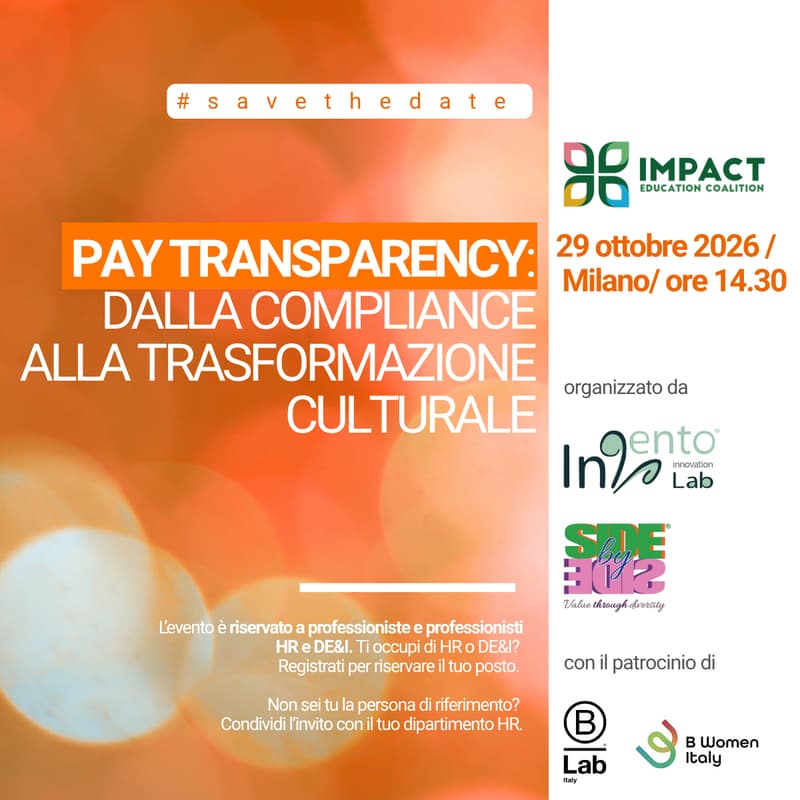 Cover Image for Pay Transparency: dalla compliance alla trasformazione culturale