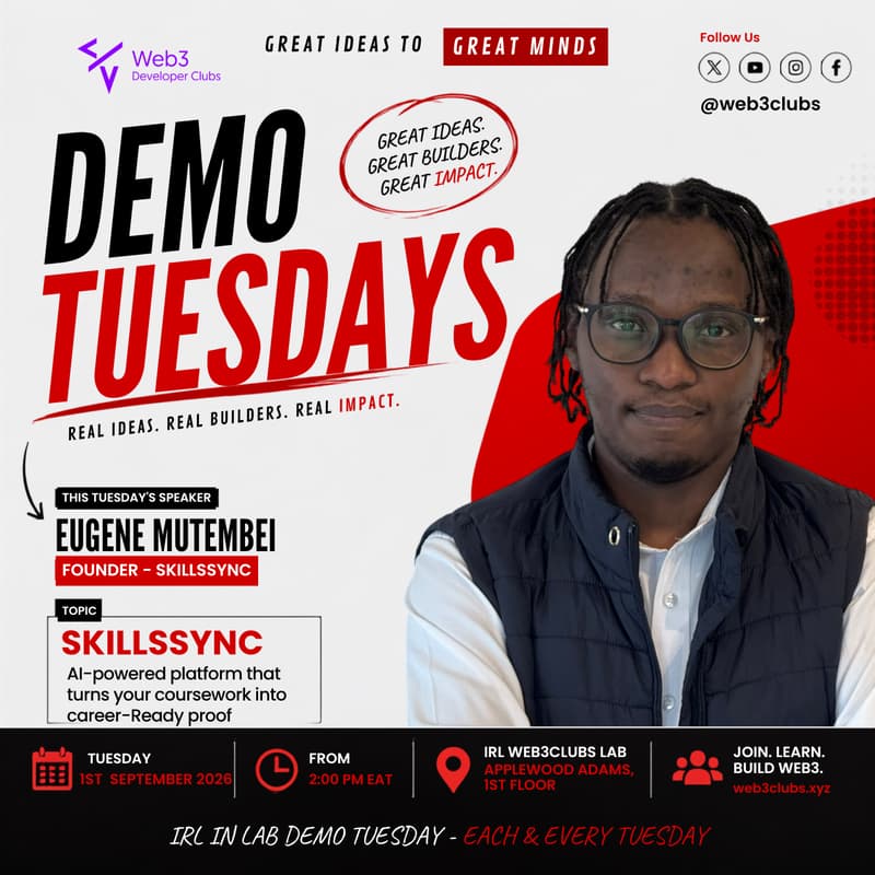 Cover Image for DEMO TUESDAY