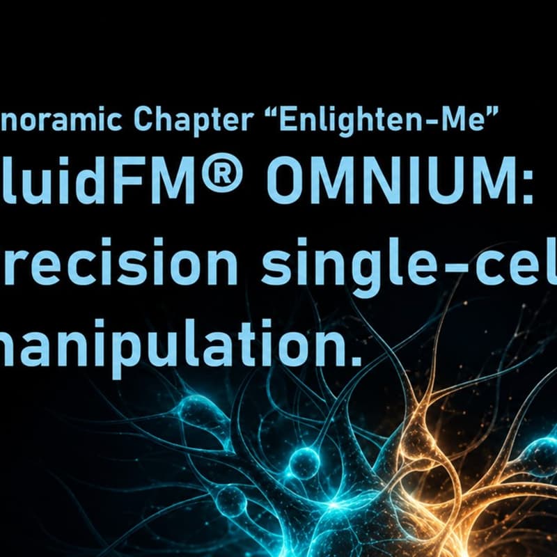 Cover Image for FluidFM® OMNIUM Platform A versatile platform for precision single-cell manipulation
