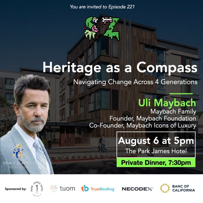 Cover Image for Heritage as a Compass: Navigating Change Across 4 Generations Ft. Uli Maybach