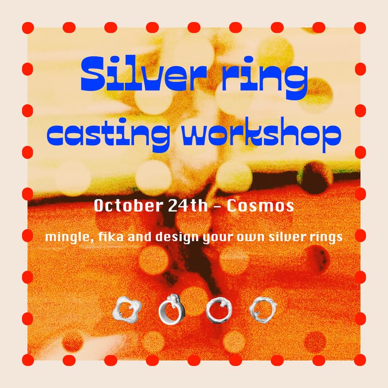 Cover Image for Wax Carving & Silver Ring Casting Workshop