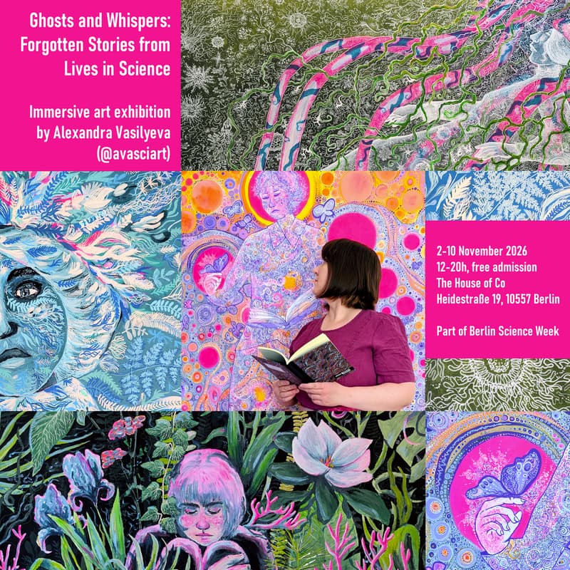 Cover Image for Ghosts and Whispers: Forgotten Stories from Lives in Science