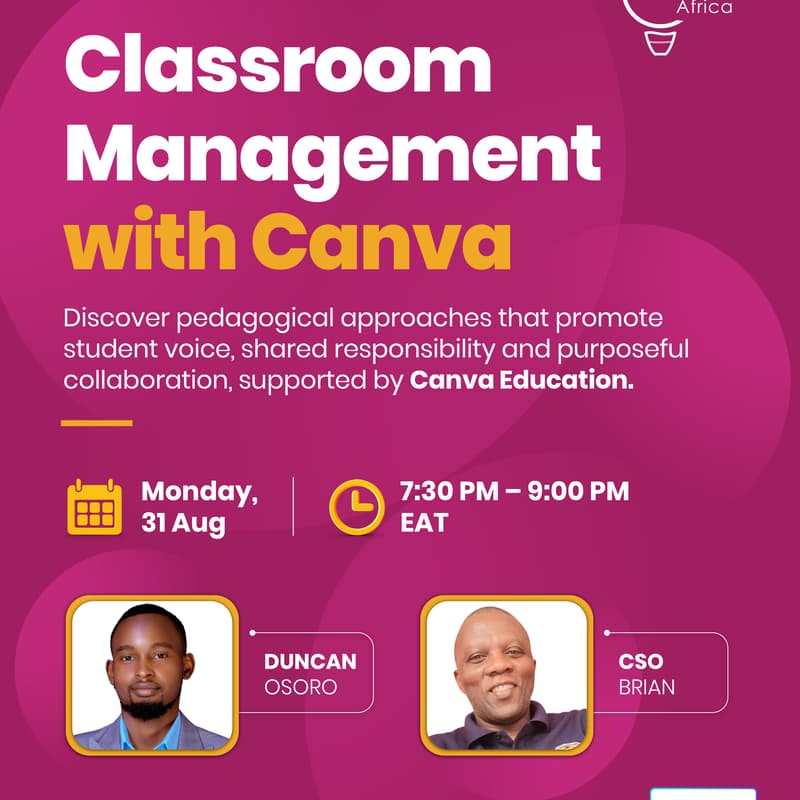 Cover Image for Classroom management with Canva.