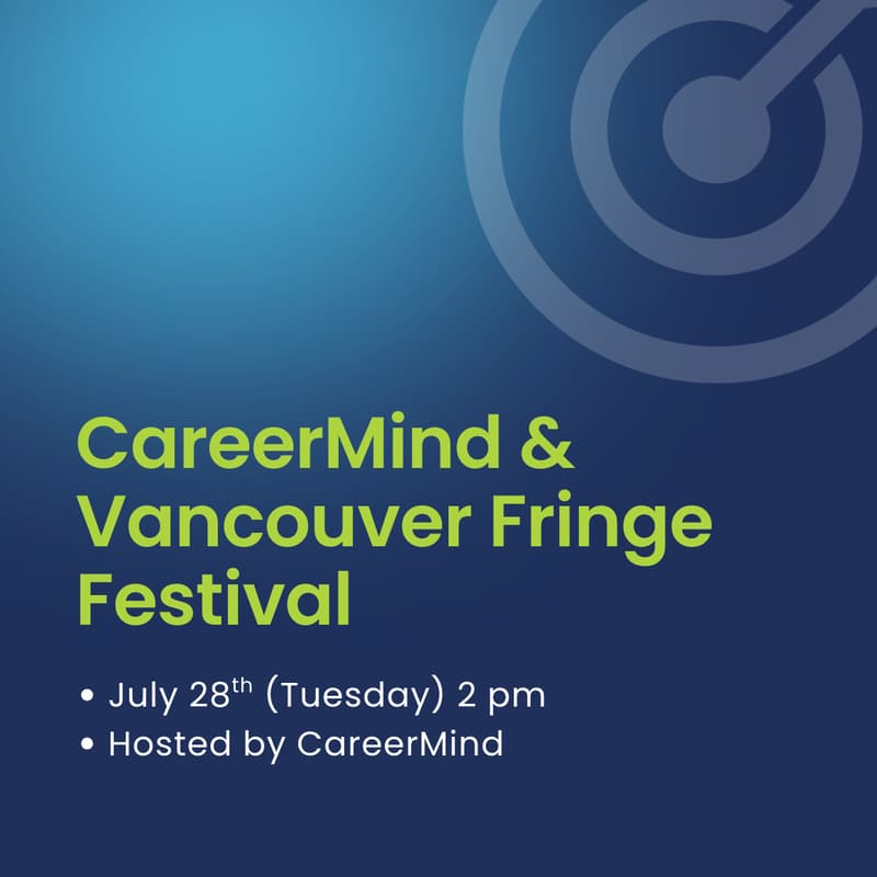 Cover Image for CareerMind X Vancouver Fringe Festival (July 28th Online)