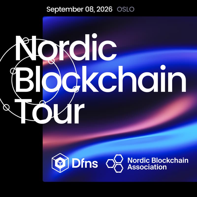 Cover Image for Nordic Blockchain Tour by Dfns & NBA [Oslo Edition]