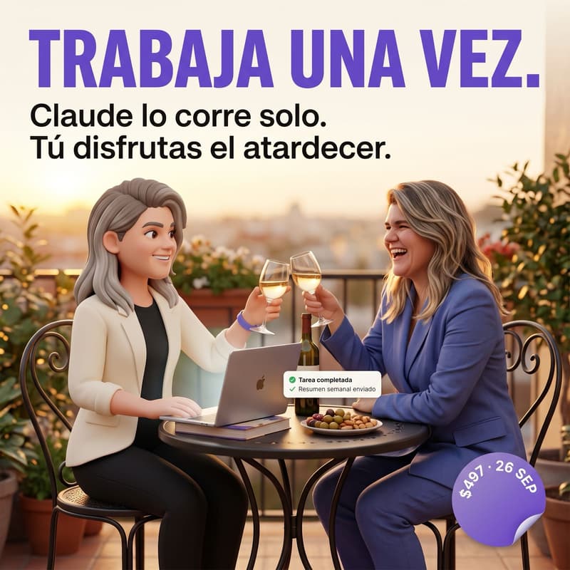 Cover Image for Que Trabaje Claude — Taller en Vivo