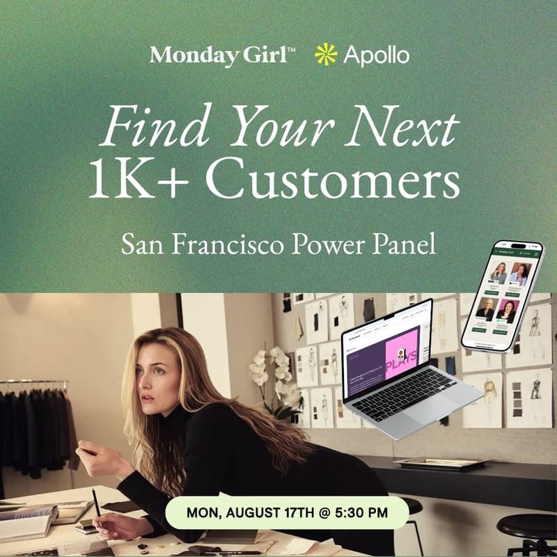 Cover Image for Find Your Next 1K+ Customers Power Panel (ft. Apollo) 🚀