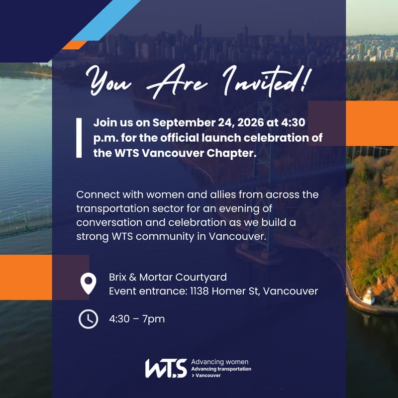 Cover Image for WTS Vancouver Chapter Launch