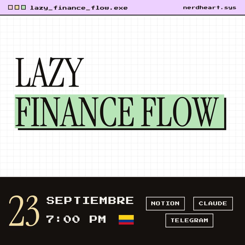 Foto de portada de Lazy Finance Flow
