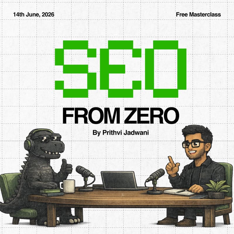 Cover Image for SEO FROM ZERO - Free Masterclass