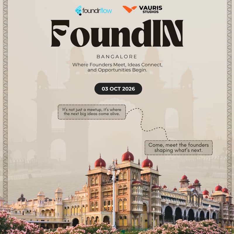 Cover Image for FoundIN || Bangalore