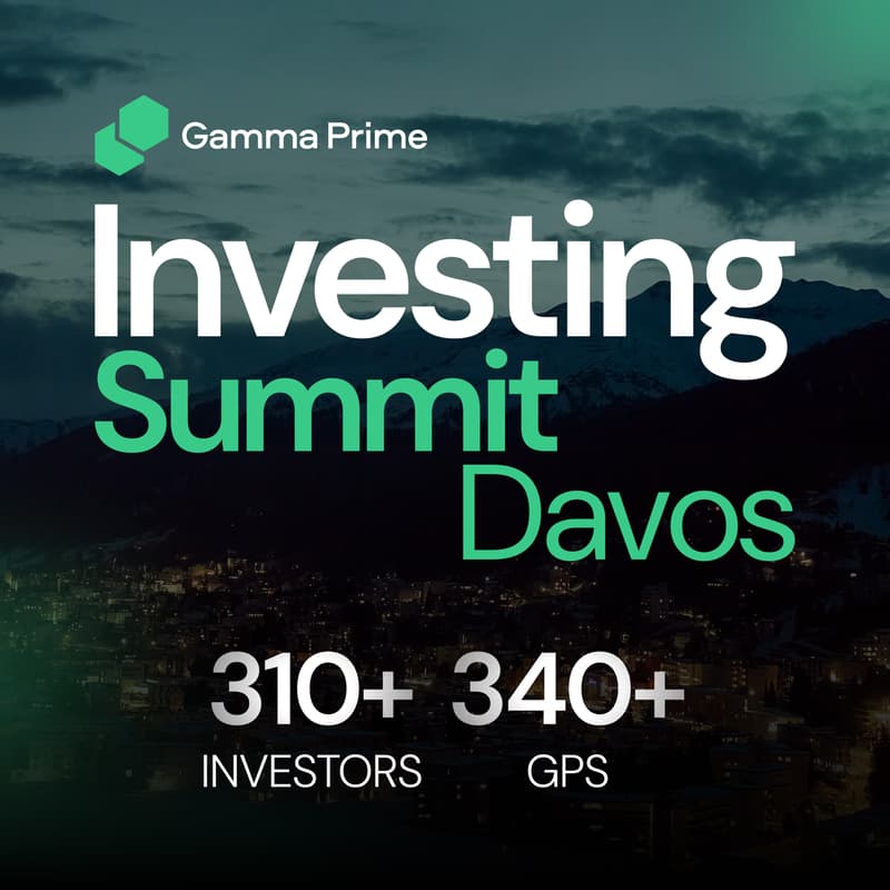 Cover Image for Gamma Prime Investing Summit 2027 Davos🇨🇭