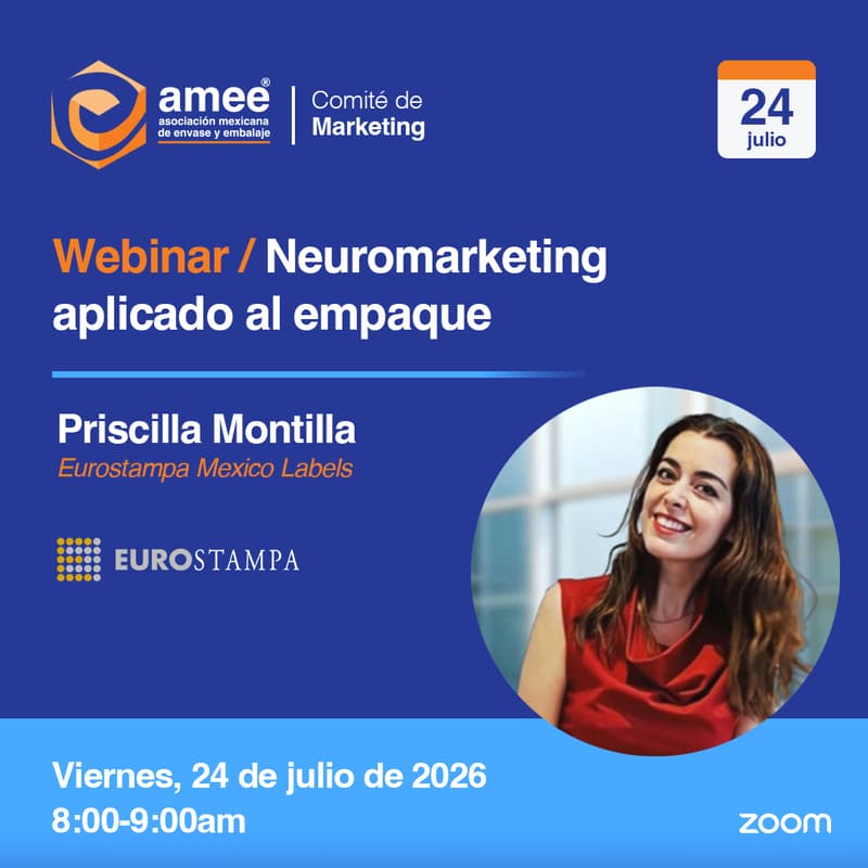 Cover Image for Webinar: Neuromarketing aplicado al empaque por Priscilla Montilla